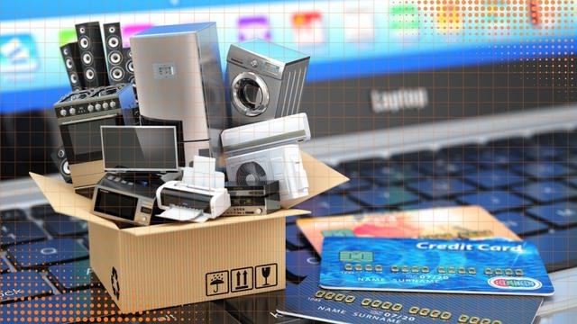 Multi-channel brand team reviewing analytics